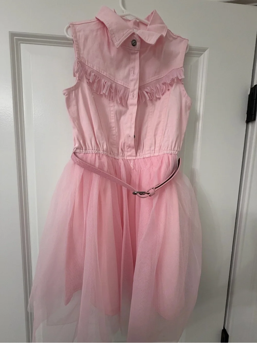 Cowgirl pink dress